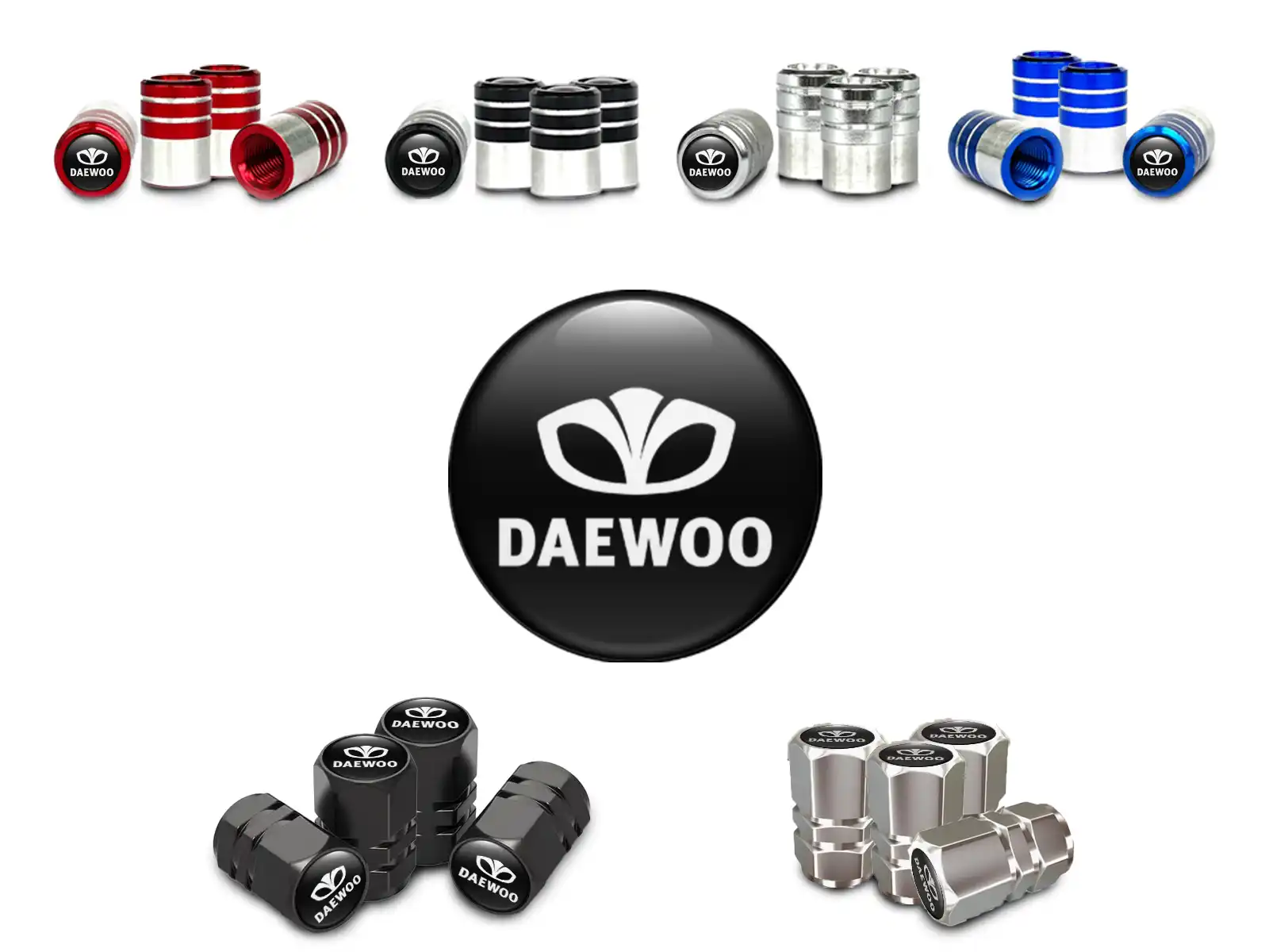 Daewoo Caps Tige Valve Camion Design Durable